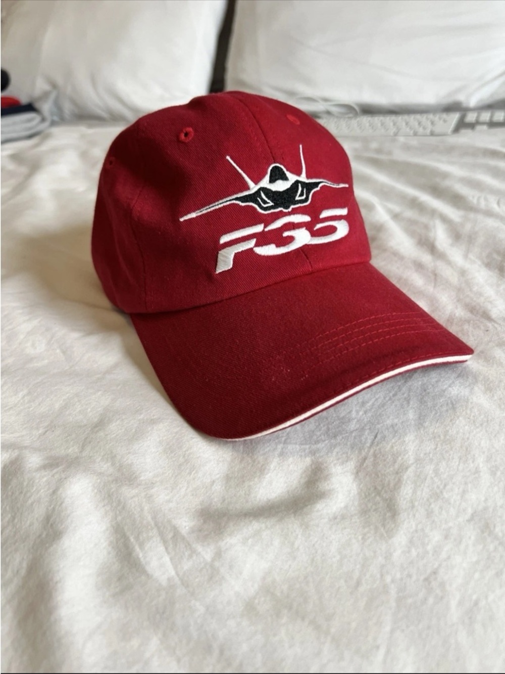Lockheed Martin F35 Embroidered Baseball Cap